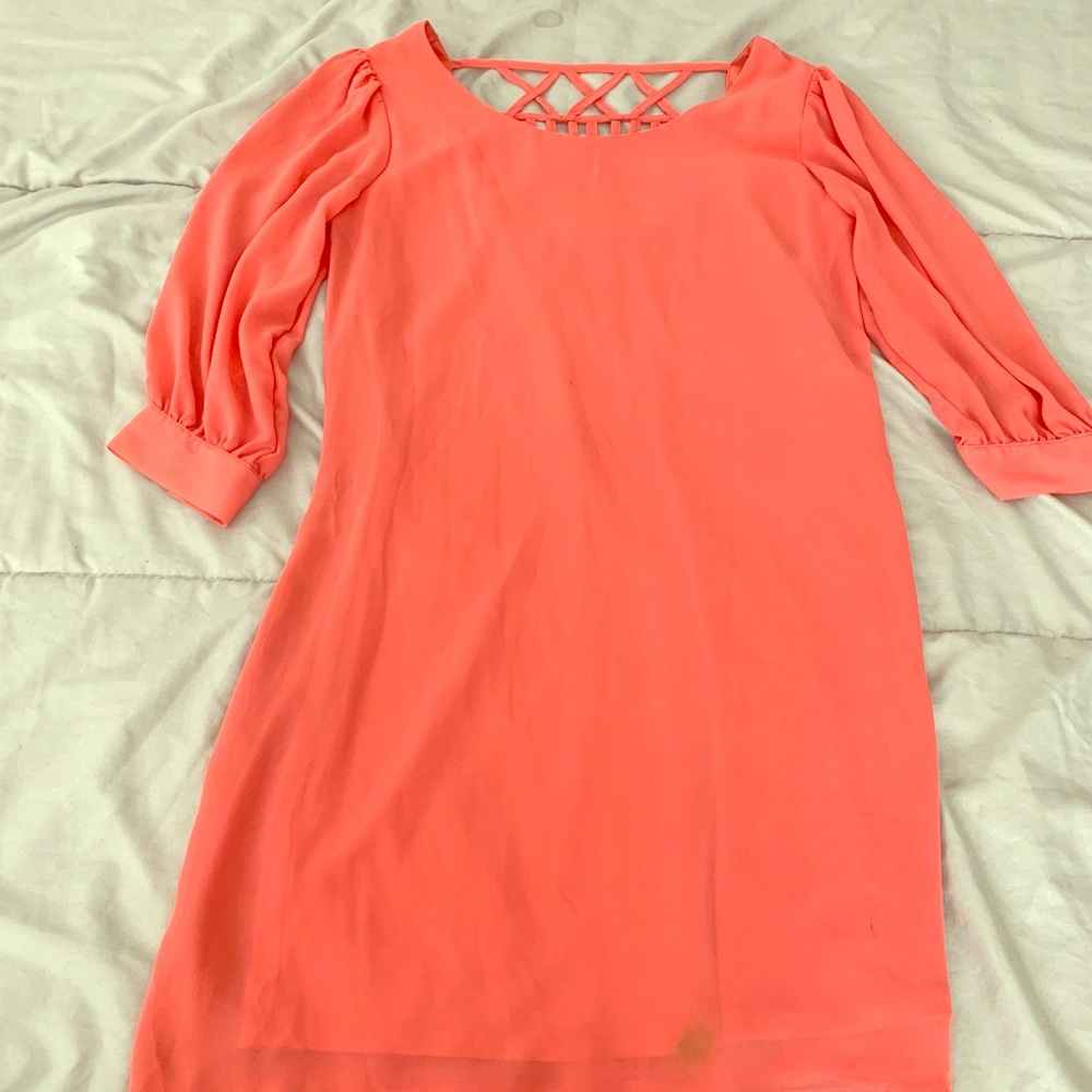 Heart Soul coral dress